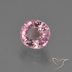 Tourmaline Rose moyen-léger naturelle ovale, 1.29 ct, VS