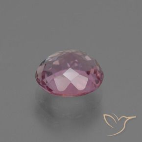 Tourmaline Rose clair naturelle ovale, 1.58 ct, VS