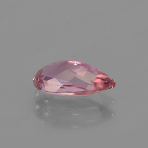 Tourmaline Rose vif naturelle En forme de poire, 1.08 ct, VVS