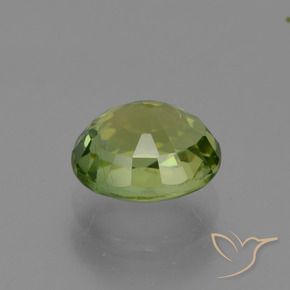 Tourmaline Forêt verte naturelle ovale, 1.23 ct, VS