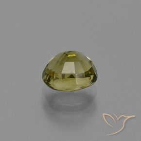Tourmaline Brun doré naturelle ovale, 0.99 ct, VS