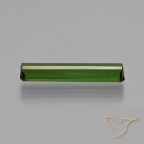 Tourmaline Forêt verte naturelle Octogone / coupe Émeraude, 1.86 ct, VVS