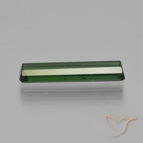 Tourmaline Vert foncé naturelle Octogone / coupe Émeraude, 2.70 ct, VS