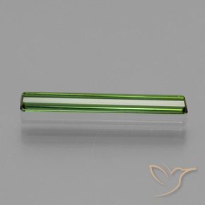 Tourmaline Forêt verte naturelle Octogone / coupe Émeraude, 1.07 ct, VS