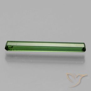 Tourmaline Vert foncé naturelle Octogone / coupe Émeraude, 1.70 ct, VS-SI
