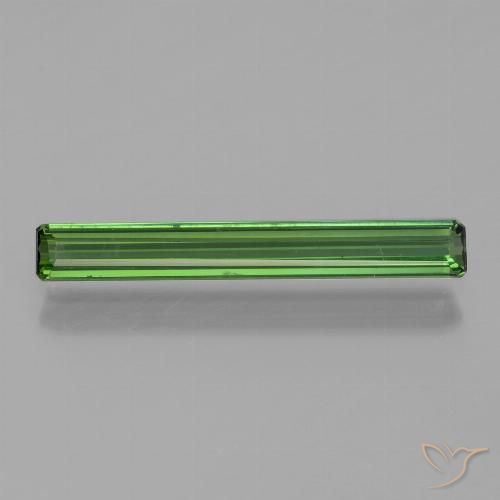 1.36ct Naturel Vert moyen-foncé Tourmaline, Taille émeraude, VVS-VS
