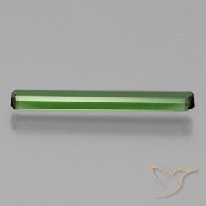 Tourmaline Forêt verte naturelle Octogone / coupe Émeraude, 1.12 ct, VS
