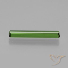 Tourmaline Forêt verte naturelle Octogone / coupe Émeraude, 1.12 ct, VVS