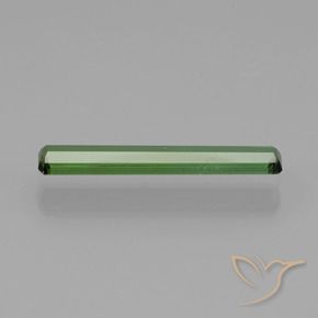 Tourmaline Vert naturelle Octogone / coupe Émeraude, 0.93 ct, VVS