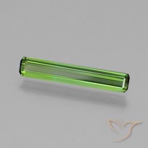 Tourmaline Vert foncé naturelle Octogone / coupe Émeraude, 0.99 ct, VS