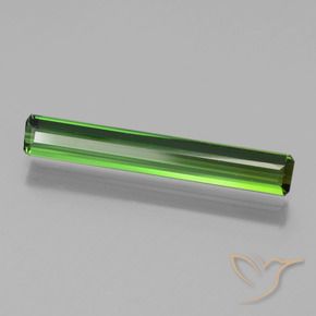 Tourmaline Forêt verte naturelle Octogone / coupe Émeraude, 1.70 ct, VVS