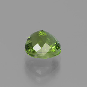 Tourmaline Vert moyen naturelle Coupe ovale, 2.04 ct, VS