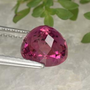 Tourmaline Violet rougeâtre naturelle ovale, 2.49 ct, VS-SI