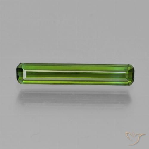 0.83ct Naturel Vert algues marines Tourmaline, Octogone / coupe Émeraude, VVS-VS, Photo A