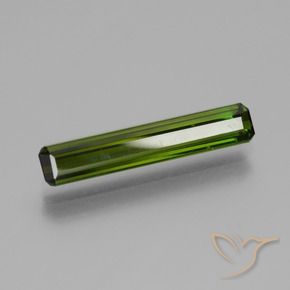 Tourmaline Forêt verte naturelle Octogone / coupe Émeraude, 2.60 ct, VVS