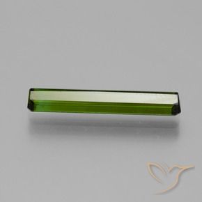 Tourmaline Forêt verte naturelle Octogone / coupe Émeraude, 2.60 ct, VVS