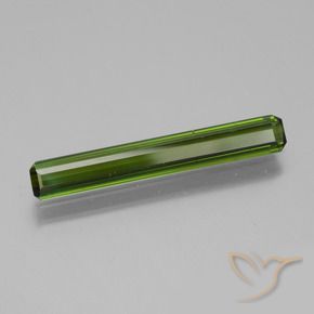 Tourmaline Forêt verte naturelle Octogone / coupe Émeraude, 1.87 ct, VVS