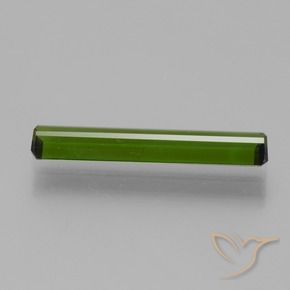 Tourmaline Vert algues marines naturelle Octogone / coupe Émeraude, 1.72 ct, VVS