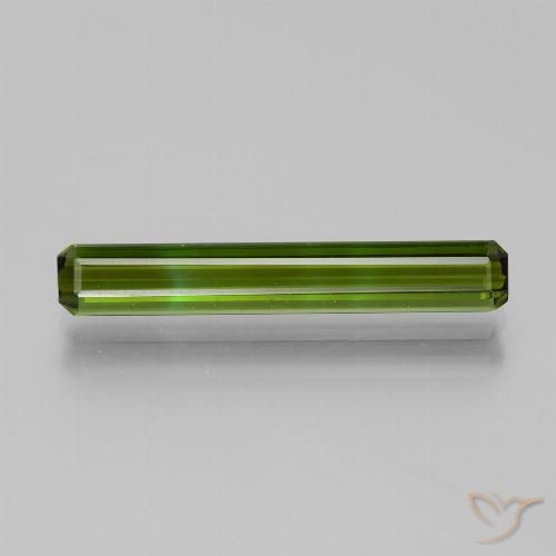2.47ct Naturel Vert algues marines Tourmaline, Taille émeraude, VVS