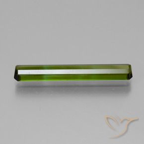 Tourmaline Vert algues marines naturelle Octogone / coupe Émeraude, 2.47 ct, VVS