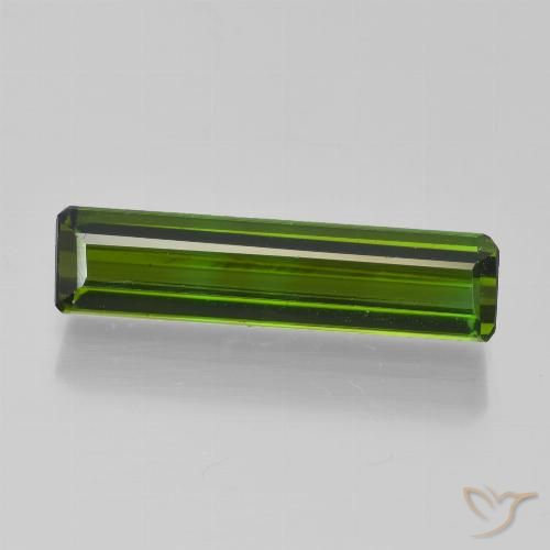 1.96ct Naturel Vert algues marines Tourmaline, Taille émeraude, VVS-VS
