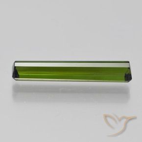 Tourmaline Vert moyen naturelle Octogone / coupe Émeraude, 2.10 ct, VVS-VS