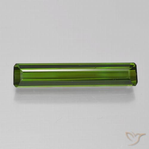 1.82ct Naturel Vert algues marines Tourmaline, Taille émeraude, VVS