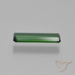 Tourmaline Forêt verte naturelle Octogone / coupe Émeraude, 0.77 ct, VVS-VS
