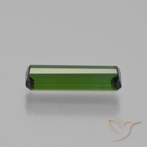 Tourmaline Forêt verte naturelle Octogone / coupe Émeraude, 1.38 ct, VS-SI