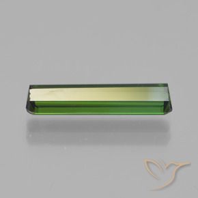 Tourmaline Forêt verte naturelle Octogone / coupe Émeraude, 2.08 ct, VVS-VS