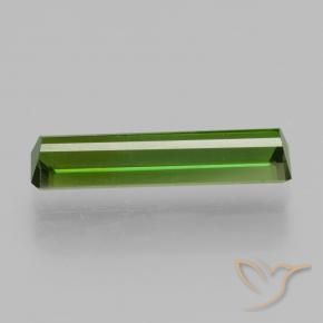 Tourmaline Vert moyen naturelle Octogone / coupe Émeraude, 1.72 ct, VVS-VS
