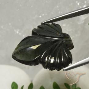 Tourmaline Forêt verte naturelle Fantaisie, 12.50 ct, Translucide