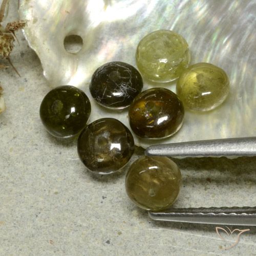 3.11ctw Naturel Multicolore Tourmaline, Fantaisie, Translucide