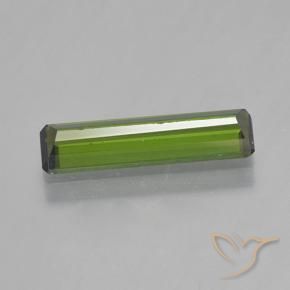 Tourmaline Vert algues marines naturelle Octogone / coupe Émeraude, 1.45 ct, VVS-VS