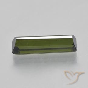 Tourmaline Vert moyen naturelle Octogone / coupe Émeraude, 1.89 ct, VVS-VS