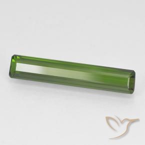 Tourmaline Vert algues marines naturelle Octogone / coupe Émeraude, 1.80 ct, VVS-VS