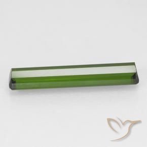 Tourmaline Vert algues marines naturelle Octogone / coupe Émeraude, 1.80 ct, VVS-VS
