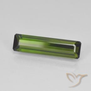 Tourmaline Vert moyen naturelle Octogone / coupe Émeraude, 2.16 ct, VVS