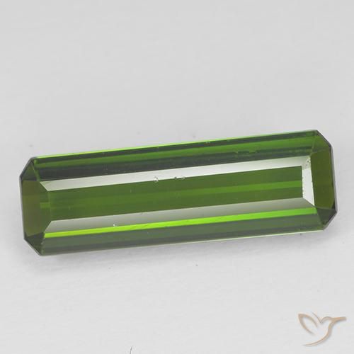 1.81ct Naturel Vert algues marines Tourmaline, Taille émeraude, VVS-VS