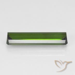 Tourmaline Vert foncé naturelle Octogone / coupe Émeraude, 3.44 ct, VVS-VS