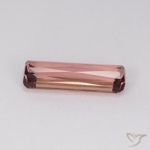 Tourmaline Rose moyen naturelle Octogone / coupe Émeraude, 2.62 ct, VVS-VS