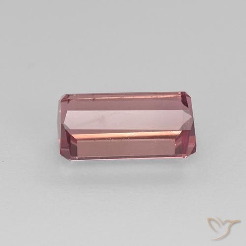Tourmaline Rose moyen naturelle Octogone / coupe Émeraude, 1.14 ct, VVS-VS