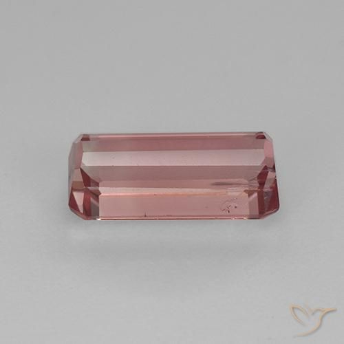 Tourmaline Rose naturelle Octogone / coupe Émeraude, 1.61 ct, VS