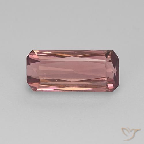 Tourmaline Rose moyen naturelle Octogone / coupe Émeraude, 1.54 ct, VVS-VS