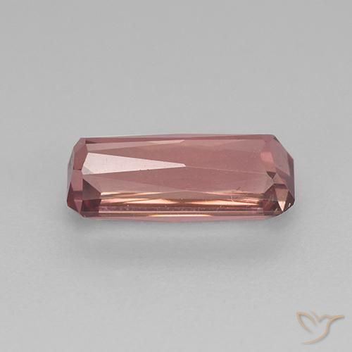 Tourmaline Rose moyen naturelle Octogone / coupe Émeraude, 1.54 ct, VVS-VS