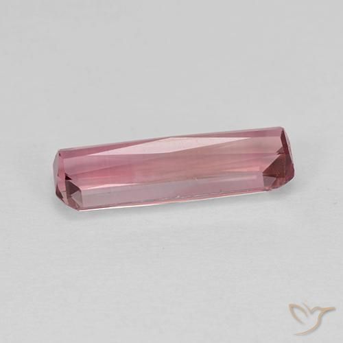 Tourmaline Rose bubblegum naturelle Octogone / coupe Émeraude, 1.89 ct, VVS-VS