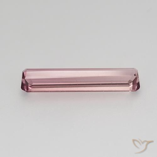 Tourmaline Rose rose profond naturelle Octogone / coupe Émeraude, 1.94 ct, VVS