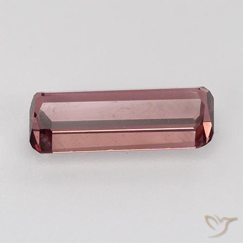 Tourmaline Rose moyen naturelle Octogone / coupe Émeraude, 1.60 ct, VVS