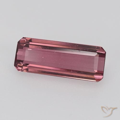 1.56ct Naturel Magenta profond Tourmaline, Taille émeraude, VVS