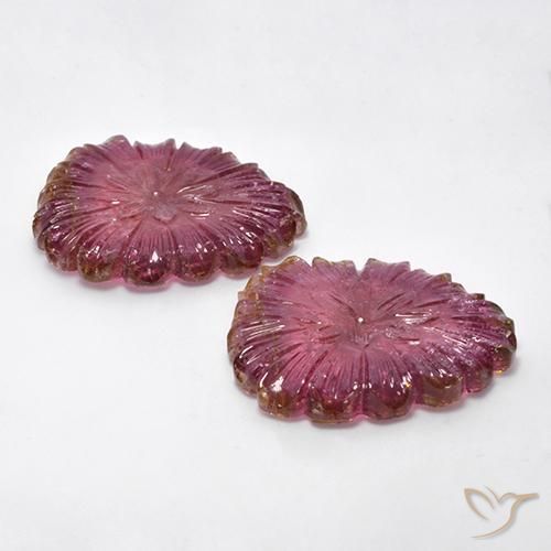 Shop natural 77.16ct Bicolore Tourmaline gems, Taille Fleur, from Mozambique at GemSelect. In stock, global shipping!
